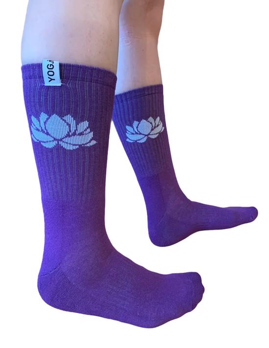 Erkek genel Çorap- Mor Lotus