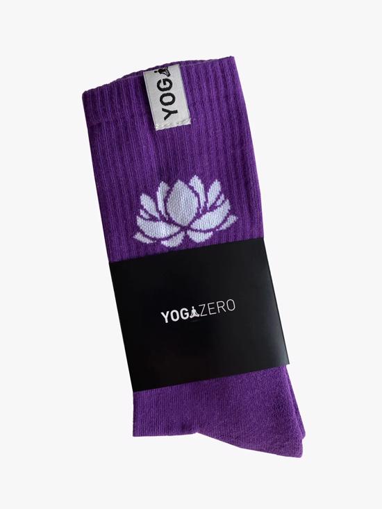 Erkek genel Çorap- Mor Lotus
