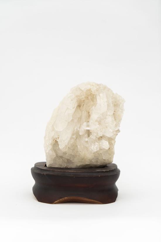 Erkek genel Himalaya Quartz Taş No.1 -755 gr Ahşap Stand