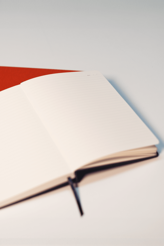 Erkek genel Coral Notebook (Turuncu)