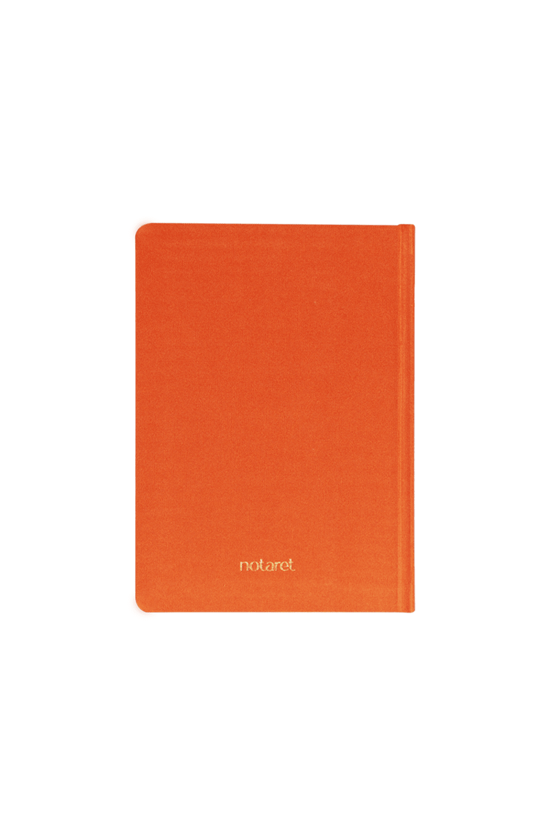 Erkek genel Coral Notebook (Turuncu)