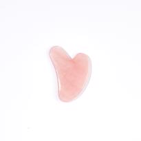  Rose Quartz Heart - Gua Sha 