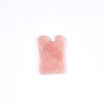 Erkek genel Rose Quartz Square - Gua Sha