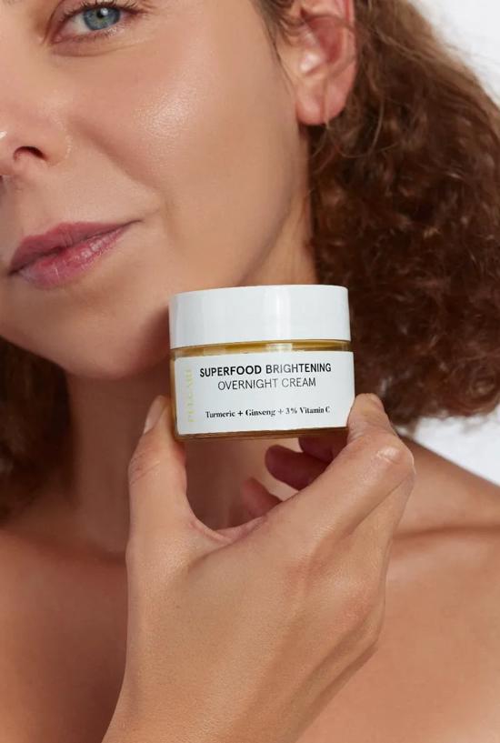 Erkek genel Superfood Brightening Overnight Cream