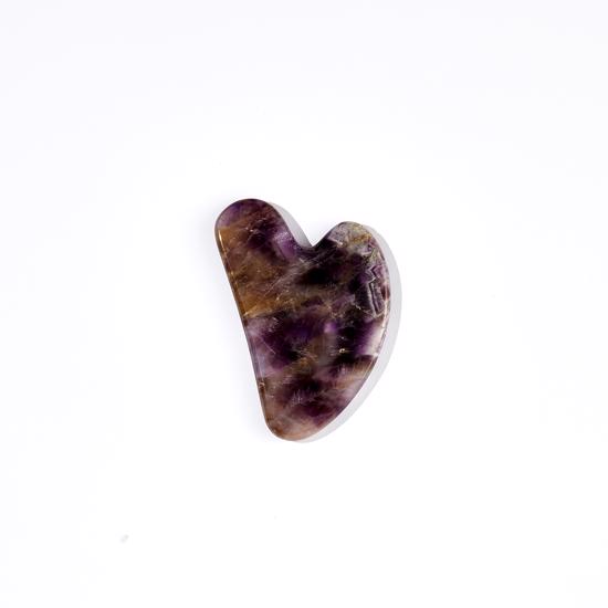Erkek genel Amethyst Heart - Gua Sha