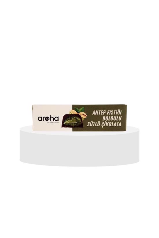 Erkek genel Antep Fıstığı Dolgulu Sütlü Çikolata Bar 35gr