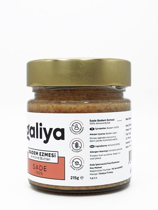 Erkek genel %100 Badem Ezmesi 215gr