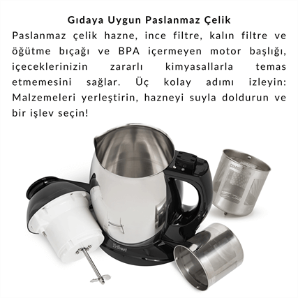 Men genel Soyabella Bitki Bazlı İçecek Makinesi