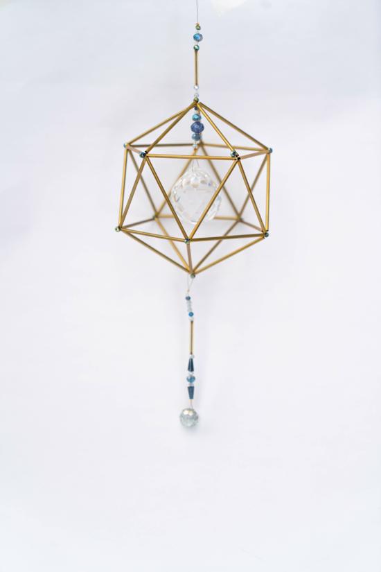 Men genel Kutsal Geometri -Ikosahedron