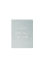 Erkek genel Happy Birthday To You
