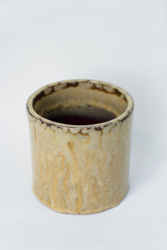 Erkek genel 15cm Orkide Sırlı Krem