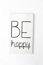 Men genel Be Happy Dekor