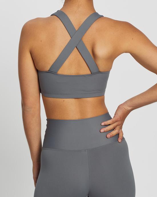Erkek genel Liquidio Bra X-back Eco- Gri P/S