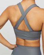 Erkek genel Liquidio Bra X-back Eco- Gri P/S