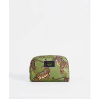 genel Olive Leopard Toiletry Bag 