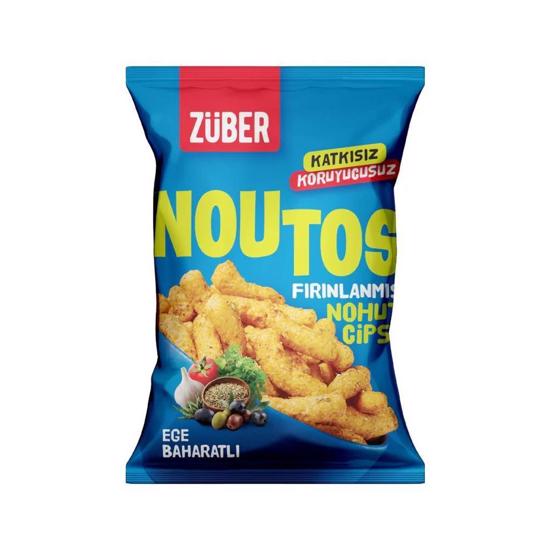 Erkek genel Züber Noutos Fırınlanmış Nohut Cipsi Ege Baharatlı