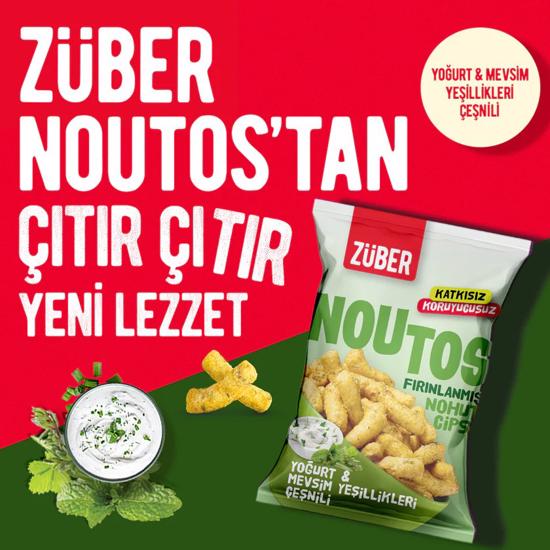 Erkek genel Züber Fırınlanmış Nohut Cipsi Noutos Yoğurt ve Mev