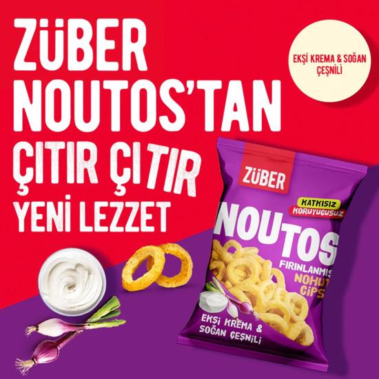 Erkek genel Züber Fırınlanmış Nohut Cipsi Noutos Ekşi Krema ve
