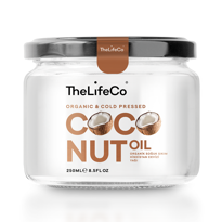  TheLifeCo Organik Hindistan Cevizi Yağı 250ml 