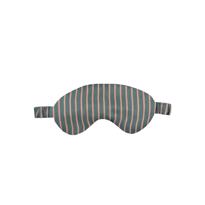 genel İpek Uyku Maskesi - Mint Stripe 