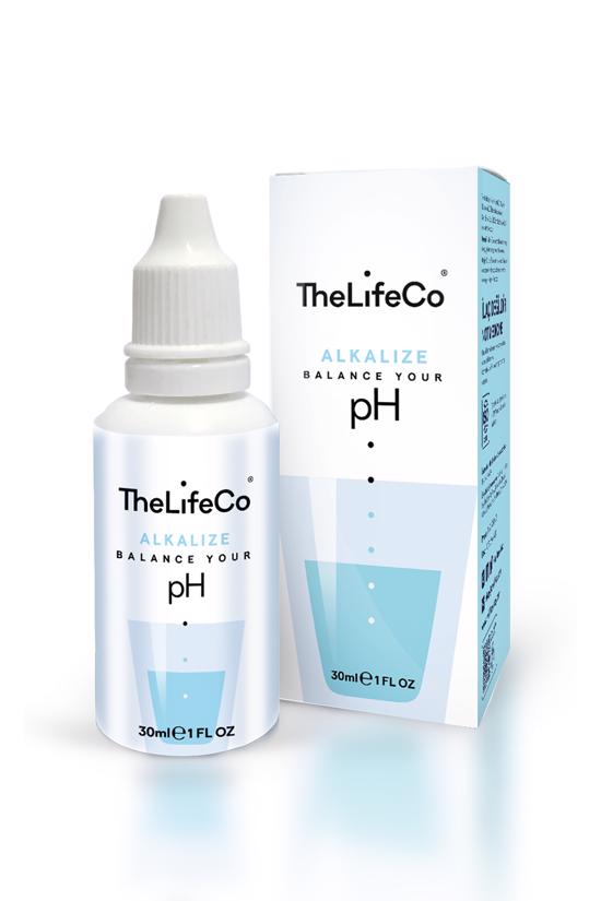 Erkek genel TheLifeCo Alkalize PH Solüsyonu 30ml
