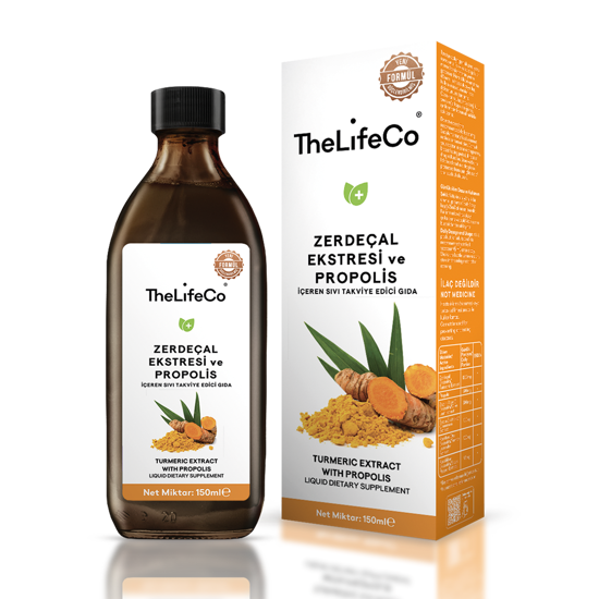 Erkek genel TheLifeCo Zerdeçal Ekstraktı 150ml