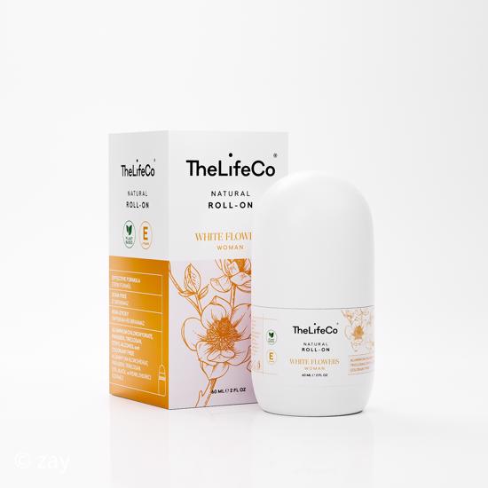 Erkek genel Natural Roll-on Deodorant White Flowers  60Ml Kadn