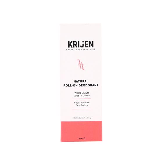 Erkek genel Beyaz Zambak & Tatlı Badem Roll-On Deodorant 50 Ml