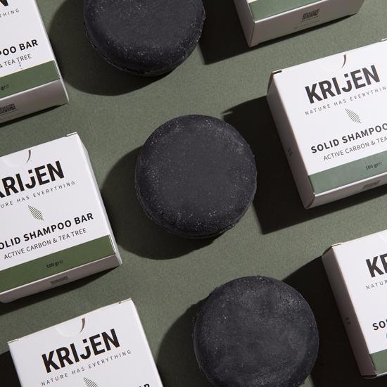 Erkek genel Aktif Karbon & Çay Ağacı Katı Şampuanı 100 Gr