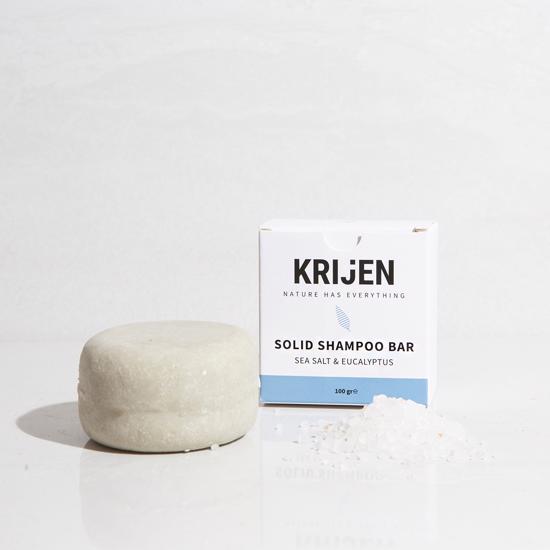 Erkek genel Deniz Tuzu & Okaliptus  Katı Şampuan 100 Gr