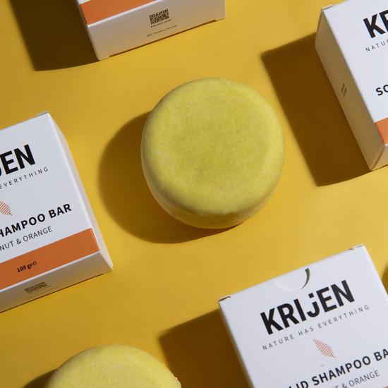 Erkek genel Hindistan Cevizi & Portakal Katı Şampuan 100 Gr