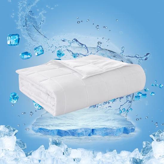Erkek genel Bambu Ağırlıklı Yorgan Tek K 7Kg-Beyaz-155*215