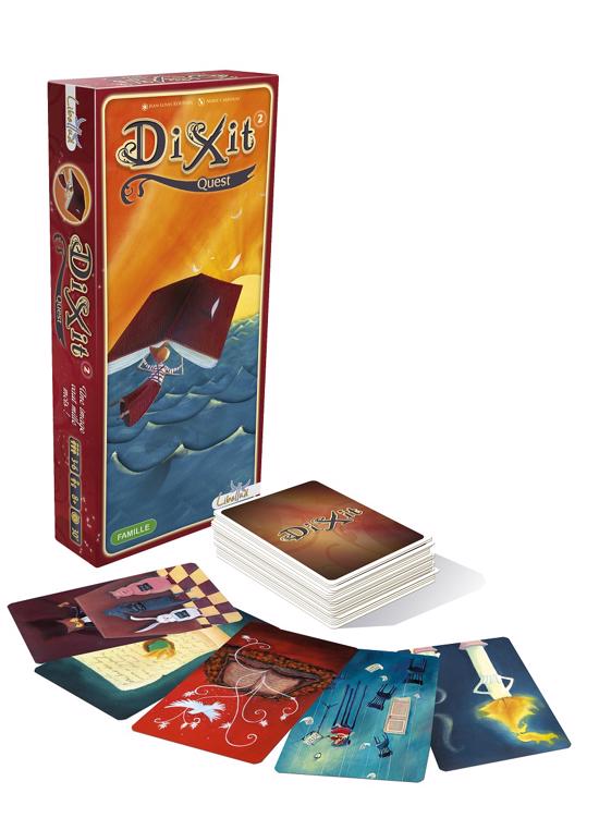 Erkek genel Dixit 2 Quest (Macera Kartları)