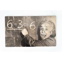 genel Einstein Denklem Traverten Taş Tablo 