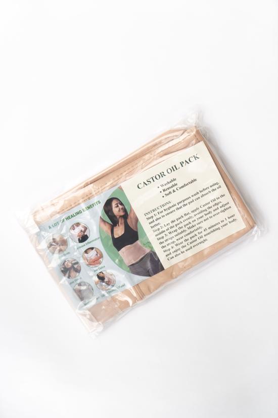 Erkek genel Castor Oil Pack 7li Wrap Kiti