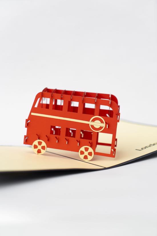 Erkek genel Tebrik Kartı London Bus
