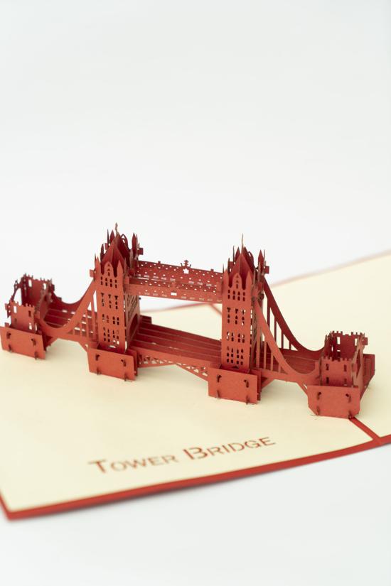 Erkek genel Tebrik Kartı Tower Bridge