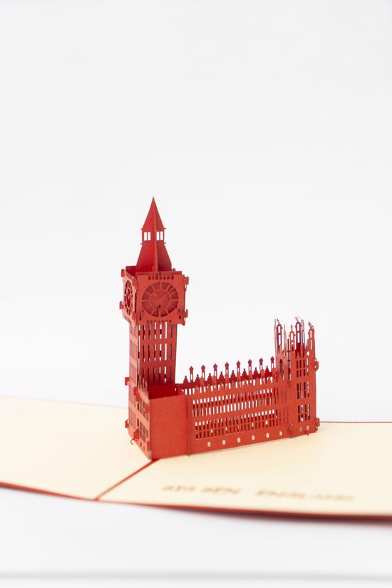 Erkek genel Tebrik Kartı Big Ben