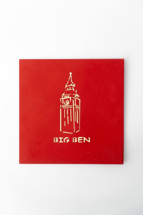 Erkek genel Tebrik Kartı Big Ben