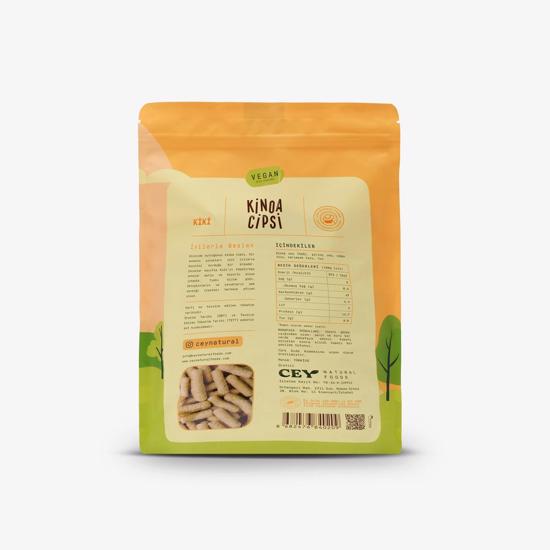 Erkek genel Kinoa Cipsi Kiki 80 gr