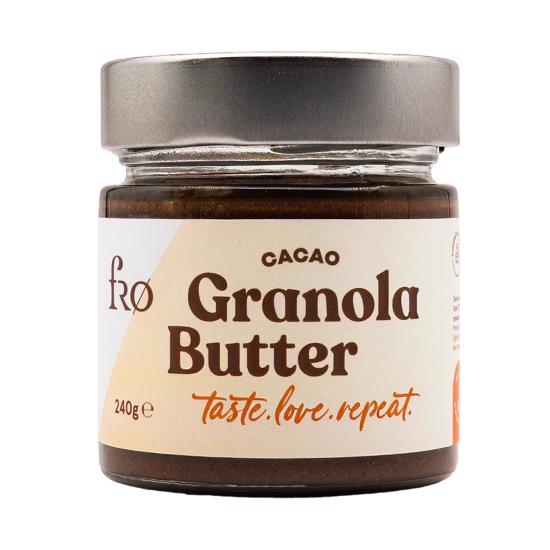 Erkek genel Granola Butter Cacao Glutensiz Şekersiz Vegan