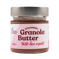 Granola Butter Çilek Glutensiz Şekersiz Vegan 