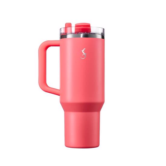 Erkek genel Big Cup 1.2 L Mercan Pembe Termos, Paslanmaz Çelik