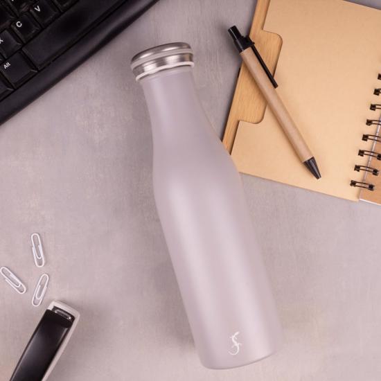 Erkek genel Granit Gri Termos 500 ml, Paslanmaz Çelik Sızdırma