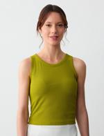 Limoni Cup Sleeveless Knitted Tank Top