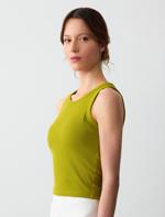 Limoni Cup Sleeveless Knitted Tank Top