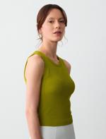 Limoni Cup Sleeveless Knitted Tank Top