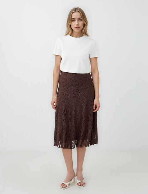 Lace Skirt Combination