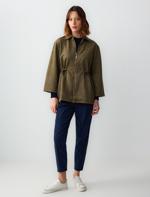 Suede Look Jacket Combination