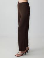 Asymmetric Collar Blouse Combination
